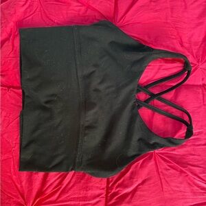 NVGTN Black Sports Bra